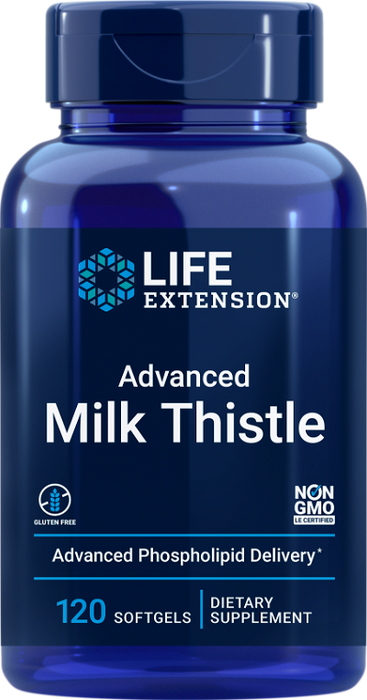 Life Extension Advanced Milk Thistle - 120 softgels - Health and Wellbeing at MySupplementShop by Life Extension