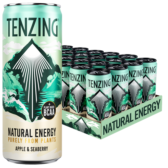 TENZING Natural Energy BCAA 12x330ml - Sports Drink at MySupplementShop by Tenzing Natural Energy