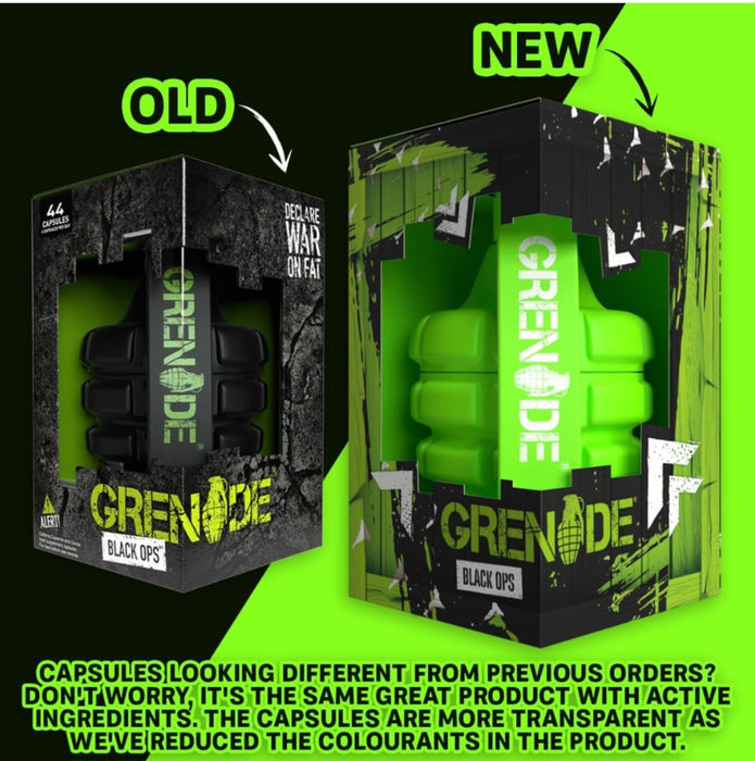 Grenade Black Ops 100 Capsules