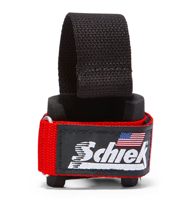 Schiek Model 1000DLS - Dowel Lifting Straps - Red - Lifting Straps at MySupplementShop by Schiek Sports