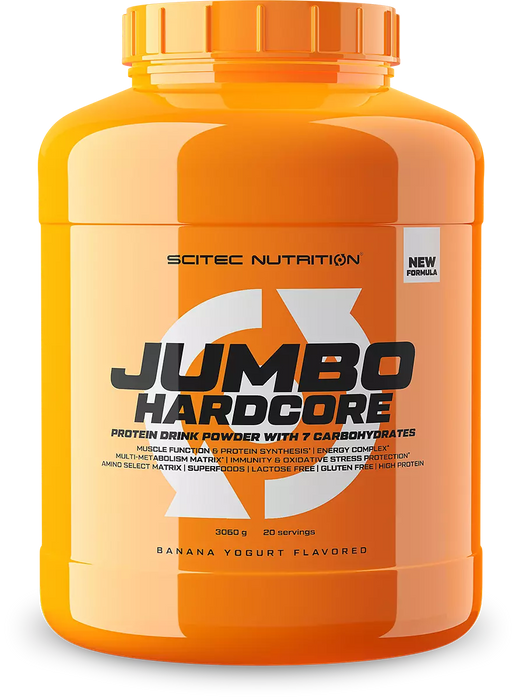 Scitec Nutrition Jumbo Hardcore – High-Protein Mass Gainer for Serious Muscle Growth