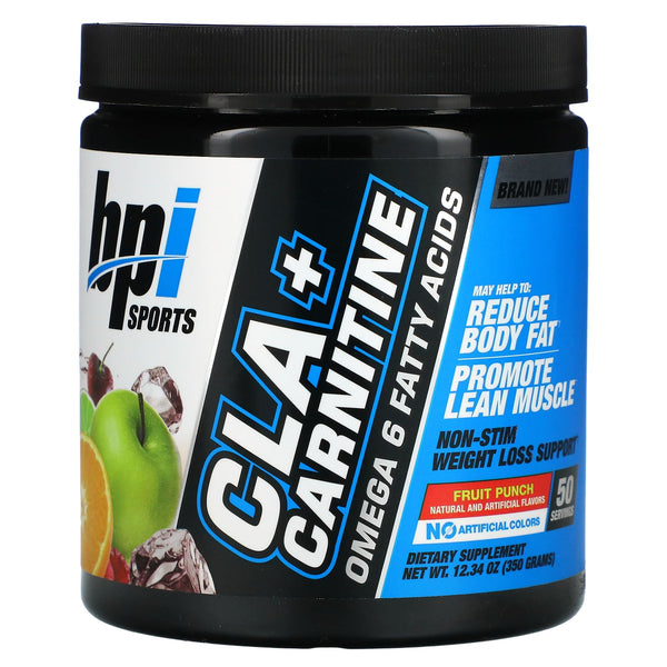 BPI Sports CLA + L Carnitine 300g Fruit Punch | Top Rated Sports Supplements at MySupplementShop.co.uk