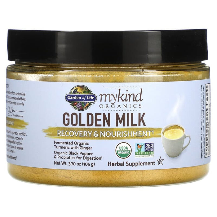 Garden of Life Mykind Organics Golden Milk - 105g | High-Quality Health and Wellbeing | MySupplementShop.co.uk