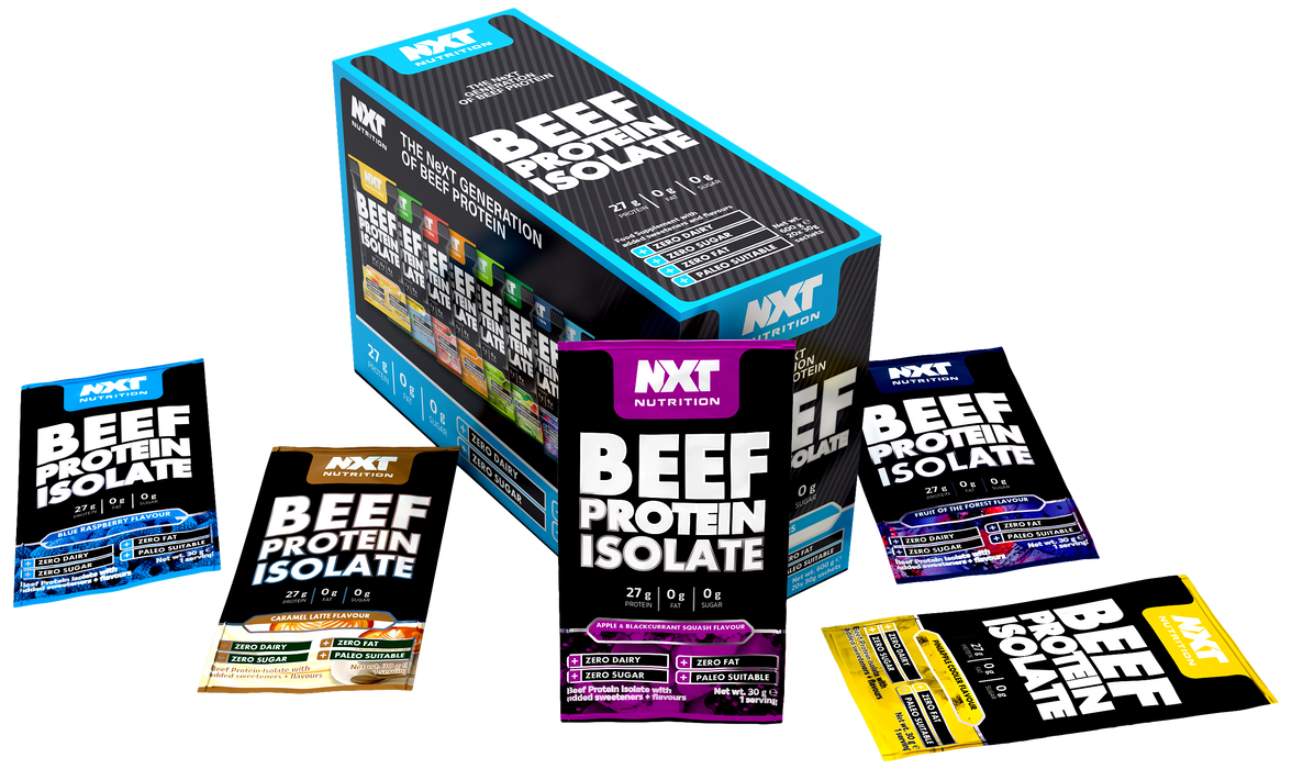 NXT Nutrition Beef Protein Isolate - 20 Sachets