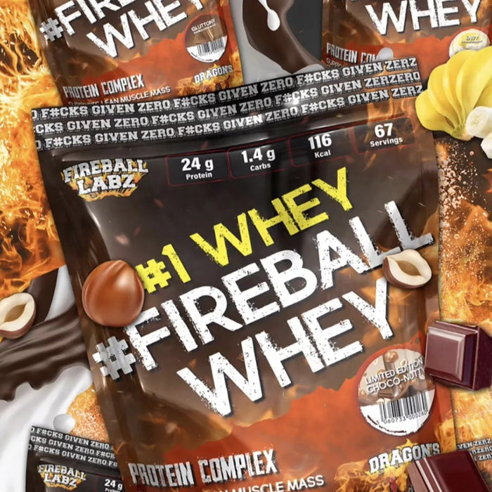 Fireball Labz #1Whey #FireballWhey 2kg - Protein Powder at MySupplementShop by Fireball Labz