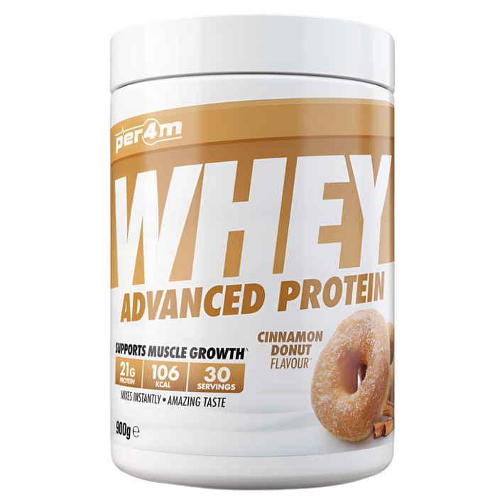 PER4M Whey Protein Powder 900g - 30 Servings | 21g Protein per Serving