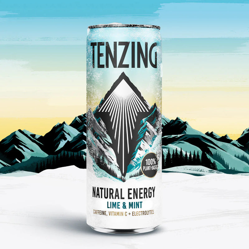 TENZING Natural Energy 12x330ml Lime & Mint