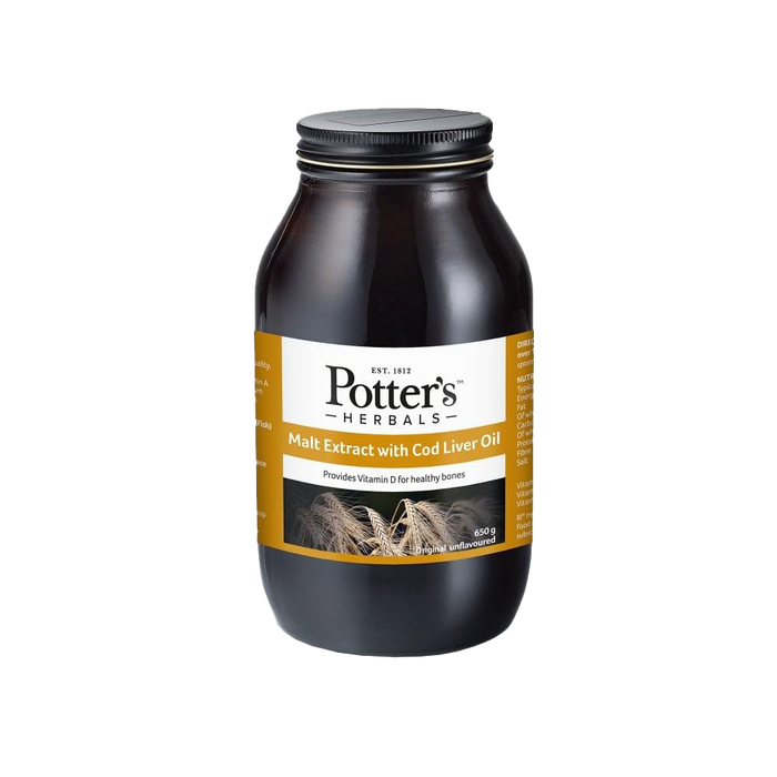 Potter's Malt Extract With Cod Liver Oil - 650ml