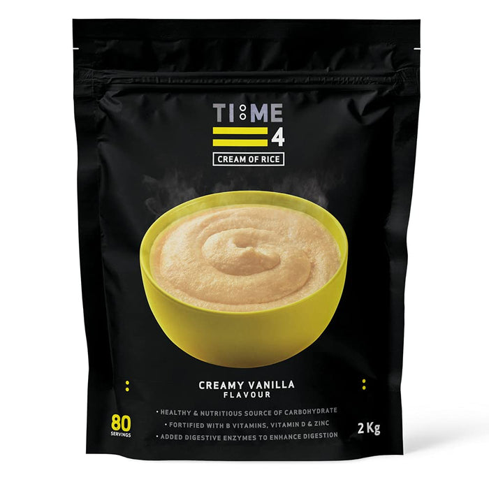 Time 4 Cream of Rice 2kg Bag - Carbohydrate Control Supplements at MySupplementShop by Time 4 Nutrition