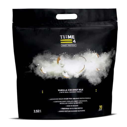 Time 4 Nutrition Time 4 Whey Protein 2.52kg Best Value Protein Supplement Powder at MYSUPPLEMENTSHOP.co.uk