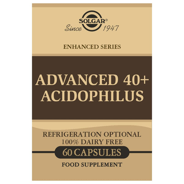 Advanced 40+ Acidophilus - 60 vcaps - Sports Supplements at MySupplementShop by SOLGAR