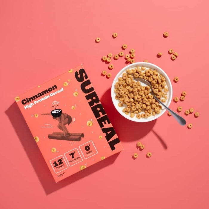 SURREAL High-Protein, Zero-Sugar Peanut Butter Cereal - Vegan & Gluten-Free