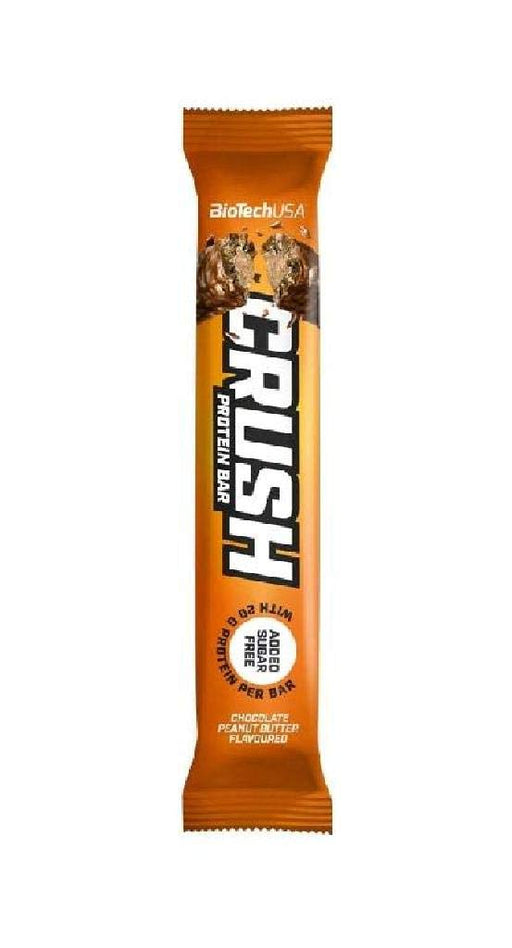 BioTechUSA Crush Bar, Chocolate Peanut Butter - 12 x 64g - Nutrition Bars at MySupplementShop by BioTechUSA