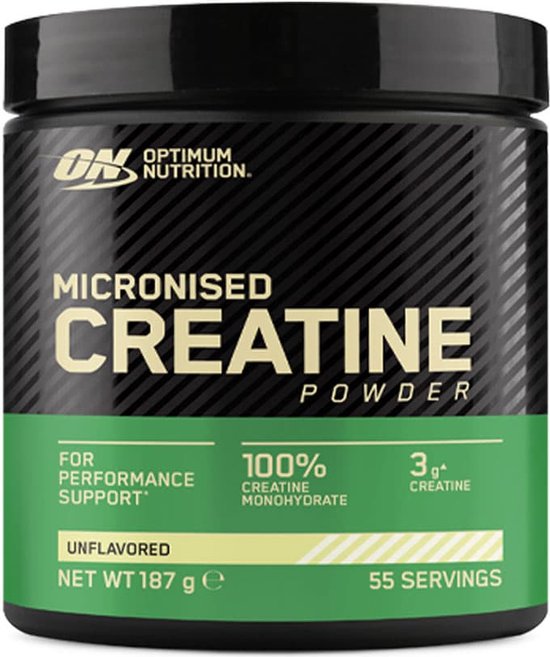 Optimum Nutrition Micronized Creatine 187g, 55 Servings