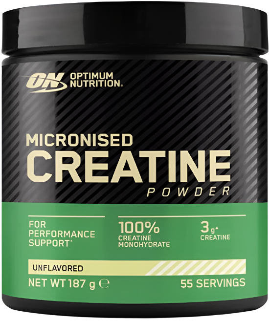 Optimum Nutrition Micronized Creatine 187g, 55 Servings