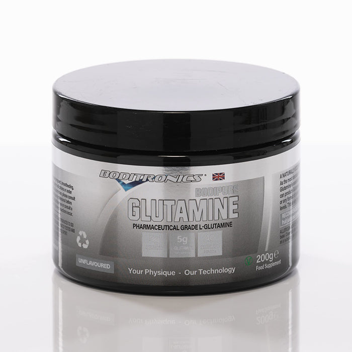 Boditronics Bodipure L-Glutamine 200g - L-Glutamine at MySupplementShop by Boditronics