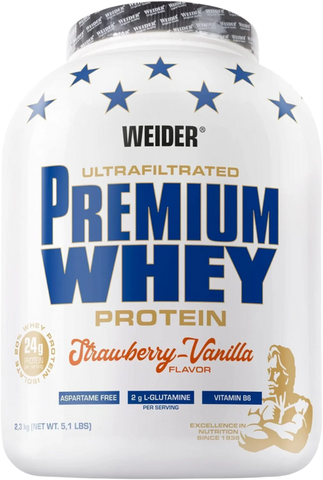 WEIDER® Premium Whey Protein: Optimal Muscle Growth & Recovery 2.3kg