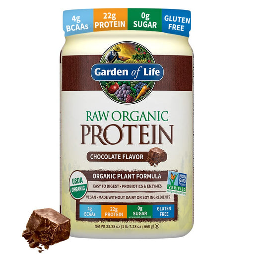 Garden of Life Raw Organic Protein, Vanilla Chai - 580g | High-Quality Protein | MySupplementShop.co.uk