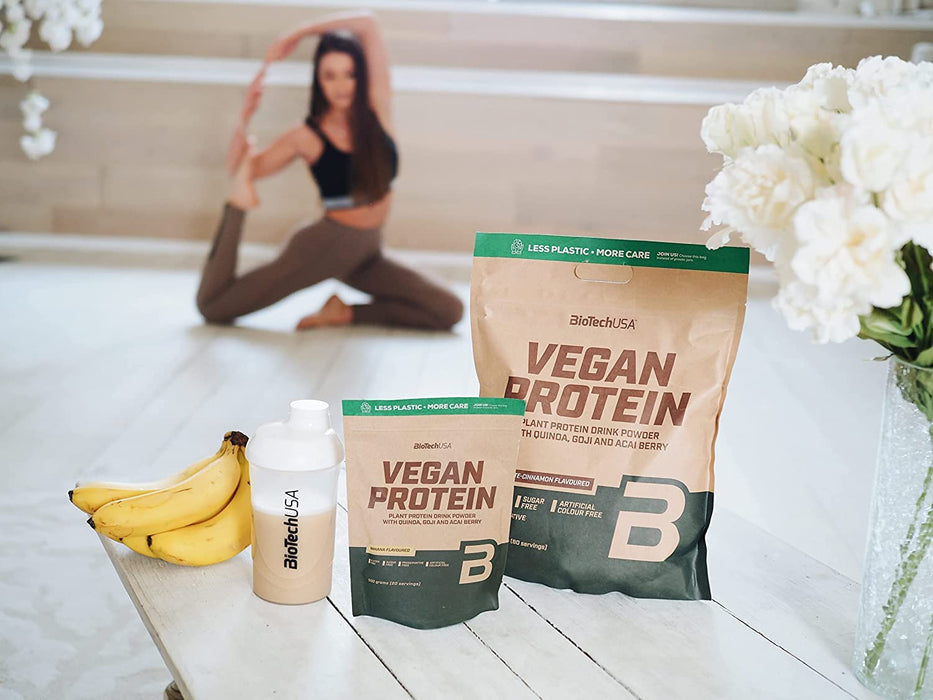 BioTechUSA Vegan Protein, Hazelnut - 2000g | High-Quality Protein | MySupplementShop.co.uk