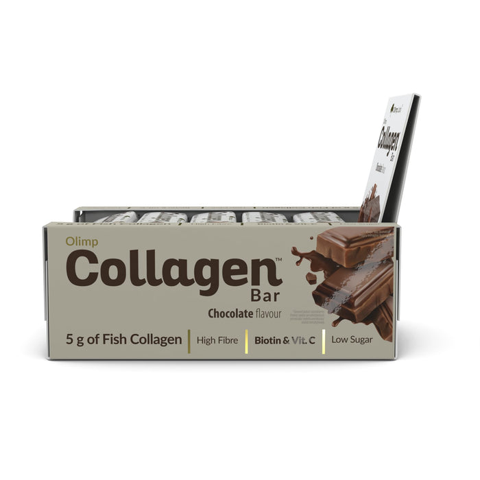 Olimp Nutrition Collagen Bar, Chocolate (EAN 5901330094019) 25 x 44g