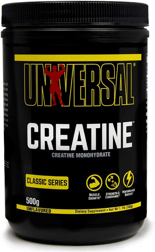 Universal Nutrition Creatine Powder, Unflavored (EAN 039442147011) - 500 grams | High-Quality Creatine Supplements | MySupplementShop.co.uk