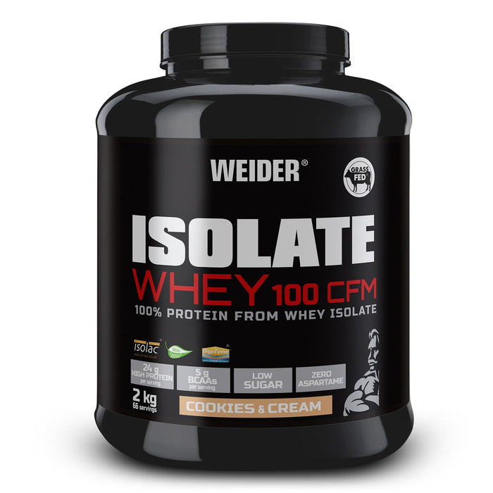 Weider Isolate Whey 100 CFM 2000g - Dietary Management at MySupplementShop by Weider