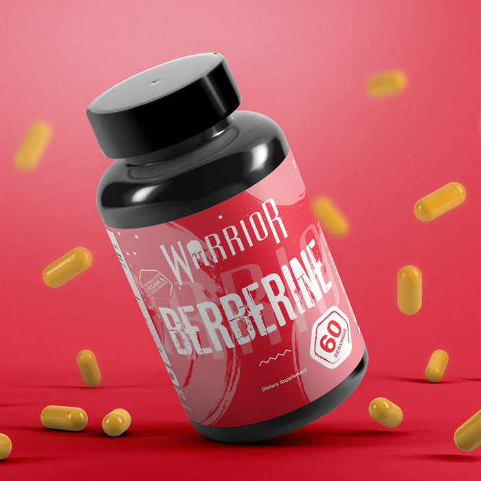 Warrior Berberine - 60 caps | High-Quality Weight Gainers & Carbs | MySupplementShop.co.uk