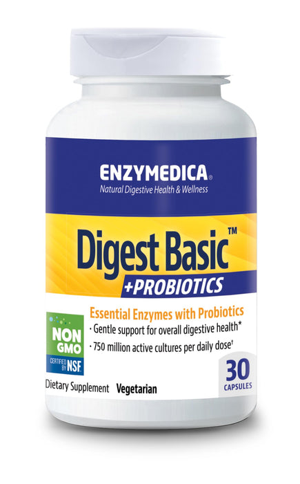 Enzymedica Digest Basic + Probiotics - 90 caps Best Value Nutritional Supplement at MYSUPPLEMENTSHOP.co.uk