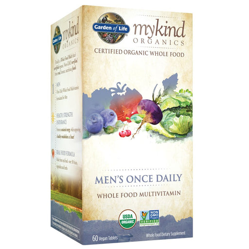 Garden of Life Mykind Organics Men's Once Daily - 60 vegan tabs - Vitamins & Minerals at MySupplementShop by Garden of Life