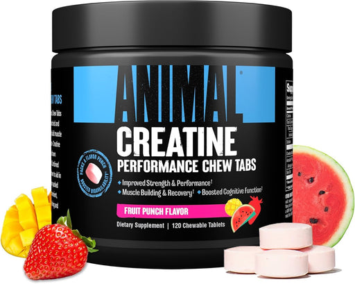 Animal Animal Creatine Chews - 120 chewable tablets