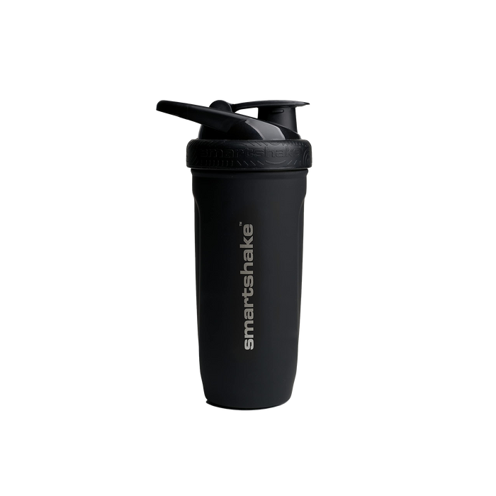 SmartShake Reforce Steel Shaker 900ml Black