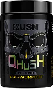 USN QHUSH Black 220g Frosted Lemon - Health Foods at MySupplementShop by USN