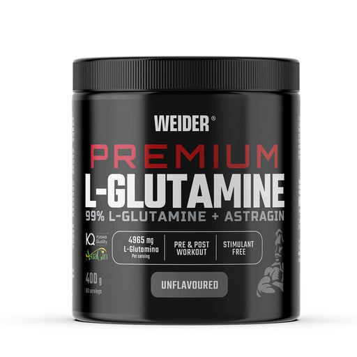 Weider Nutrition Premium L-Glutamine + Astragin 400g - Sports Supplements at MySupplementShop by Weider