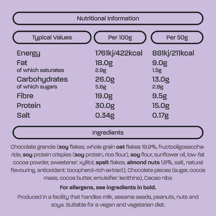 Eleat High Protein Granola – 15g Protein, Low Sugar, High Fibre Breakfast