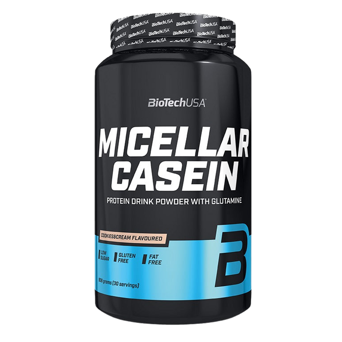 BioTechUSA Micellar Casein, Strawberry - 908 grams