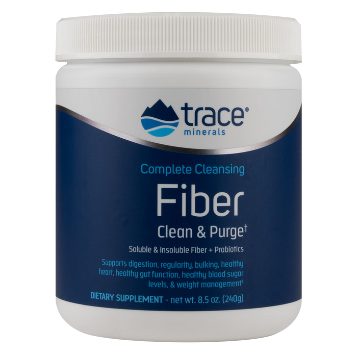 Trace Minerals Complete Cleansing Fiber  Clean & Purge  240g