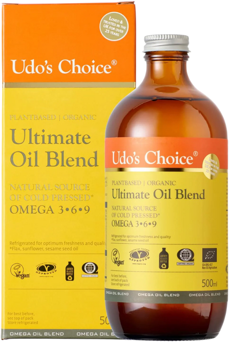 Udo's Choice Organic Ultimate Oil Blend 500ml