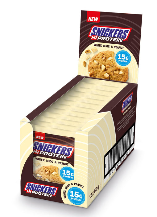 Snickers Protein Cookie 12x60g White Chocolate