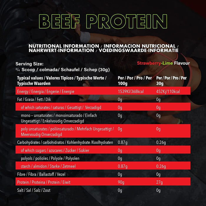 NXT Nutrition Beef Protein Isolate 540g