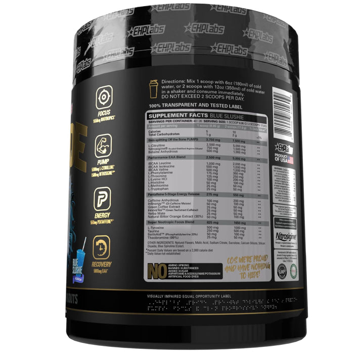 EHP Labs Pride Pre-Workout 358g