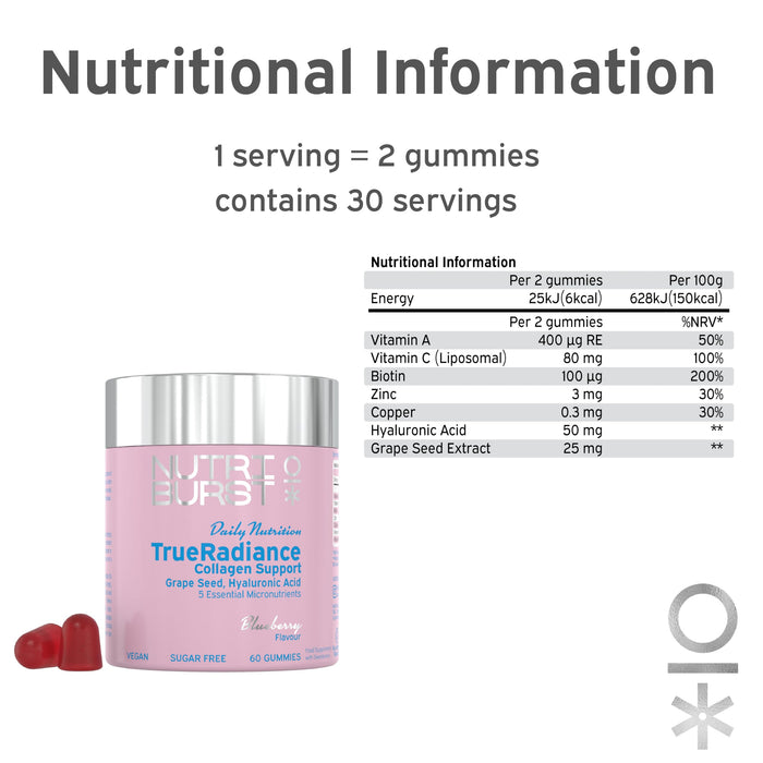 Nutriburst True Radiance 120g