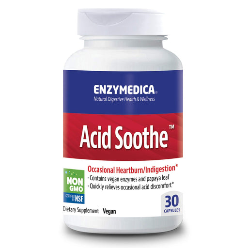 Enzymedica Acid Soothe - 30 caps Best Value Nutritional Supplement at MYSUPPLEMENTSHOP.co.uk