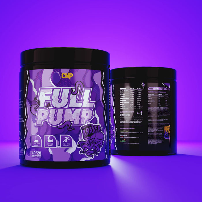 CNP Professional Full Pump 300g Grape Cola Kraken | High-Quality Supplements | MySupplementShop.co.uk