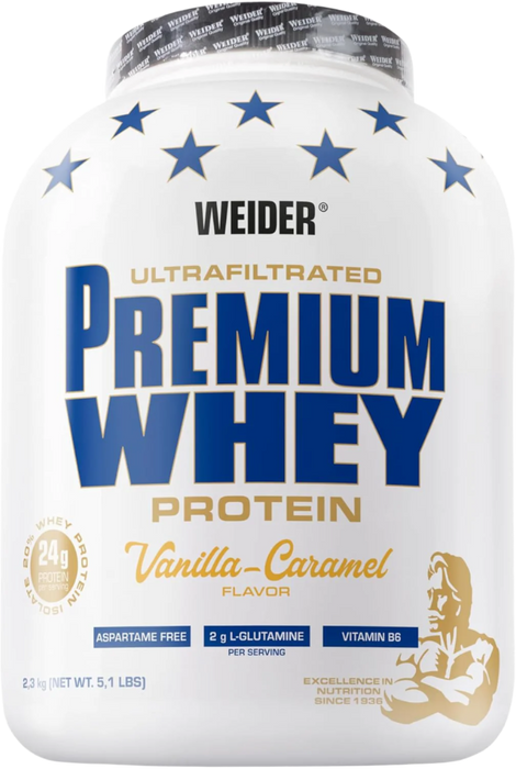 WEIDER® Premium Whey Protein: Optimal Muscle Growth & Recovery 2.3kg