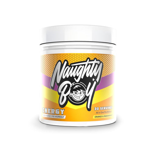 Naughty Boy Energy 390g Orange & Passionfruit