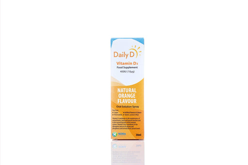 DailyD 400iu Vitamin D3 Spray - 30ml - Bone Care at MySupplementShop by K Kora Healthcare Daily D