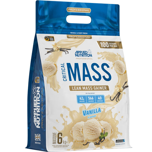 Applied Nutrition Critical Mass Professional 6kg Vanilla - Whey Proteins at MySupplementShop by Applied Nutrition