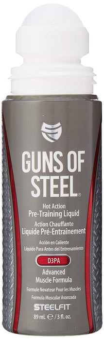 Pro Tan Guns of Steel, Hot Action Pre-Training Liquid - 89 ml. | High-Quality Accessories | MySupplementShop.co.uk