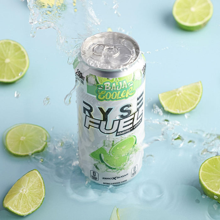 RYSE Fuel Energy Drink, Baja Cooler 12 x 473 ml - Energy Drinks at MySupplementShop by RYSE