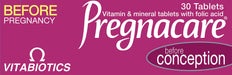 Vitabiotics Pregnacare Conception 30 Tablets - Pregnancy at MySupplementShop by Vitabiotics